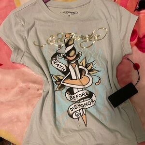 Ed hardy t shirt *never worn*